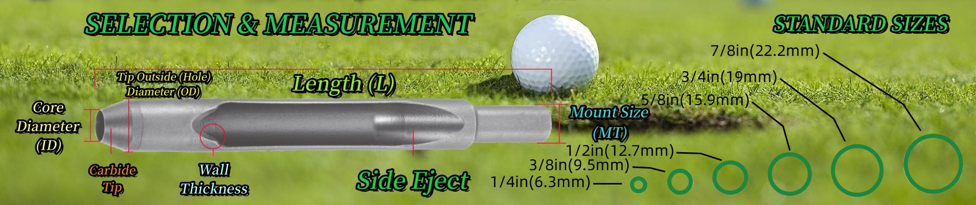 Solid Side Eject Tines